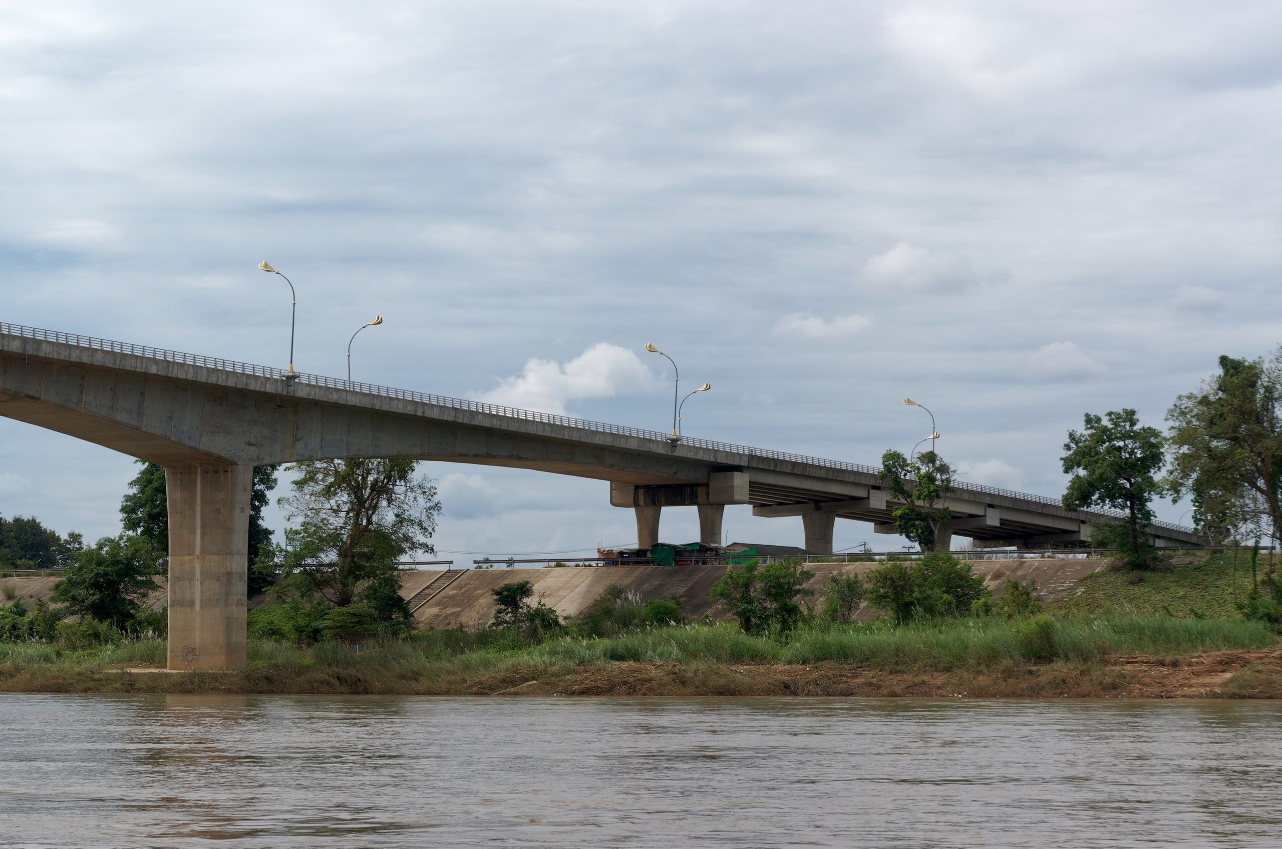 The Fourth Friendship Bridge between Thailand and Laos over the Mekong